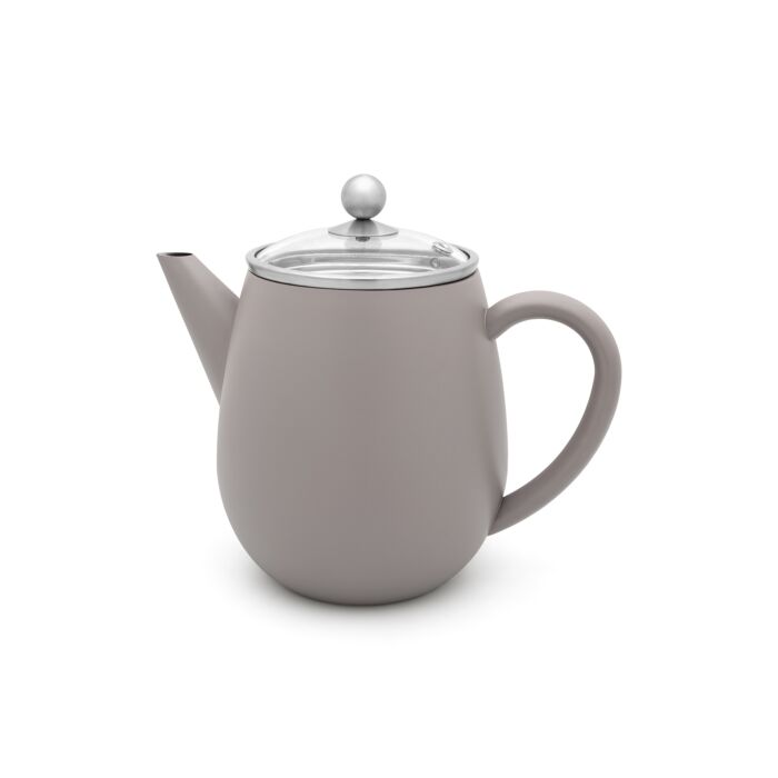 Teekanne Duet® Eva 1,1L Diverse Farben NEU. Doppelwandig