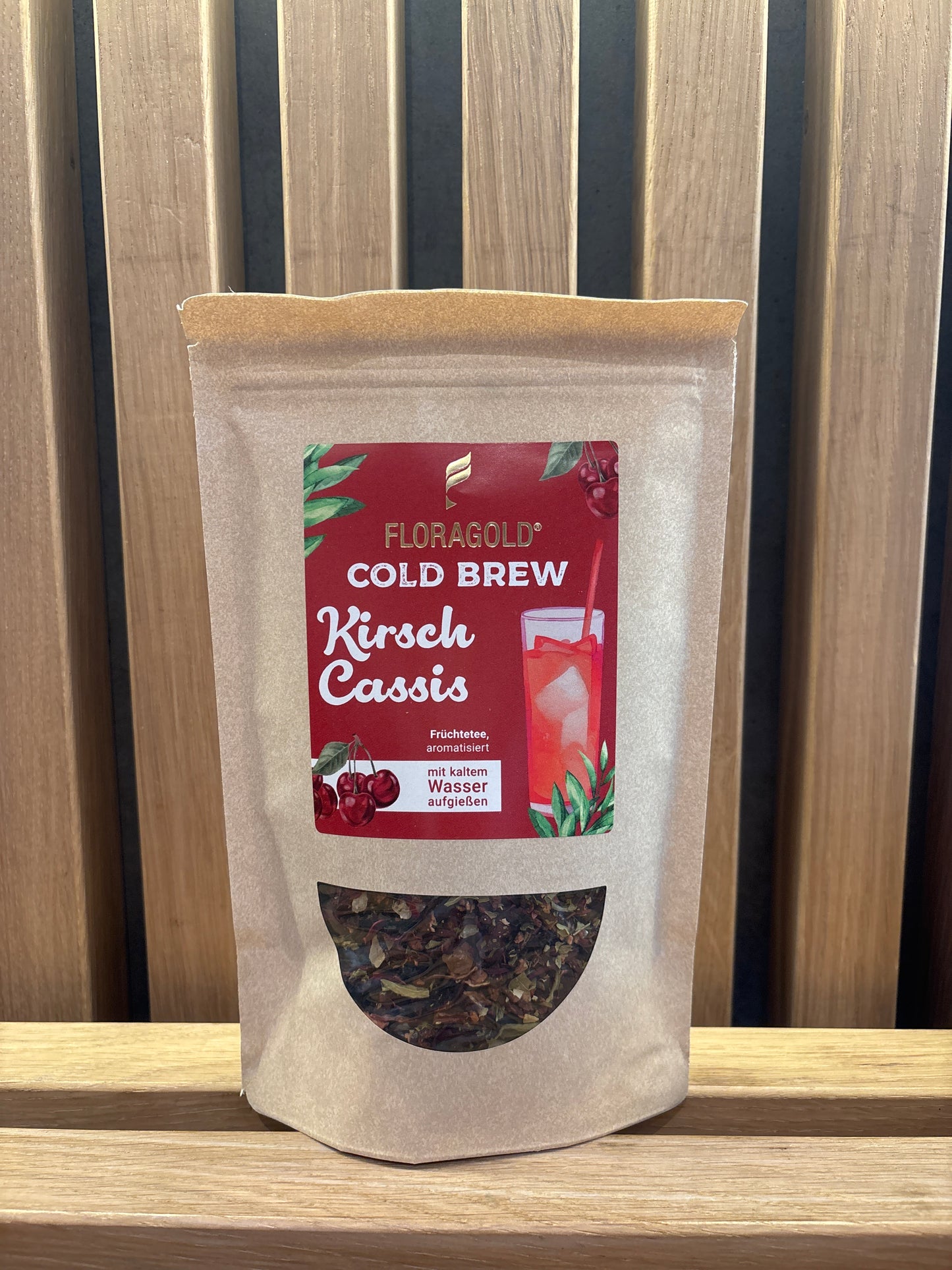 Cold Brew Kirsch Cassis natürlich, Zippbeutel Neu