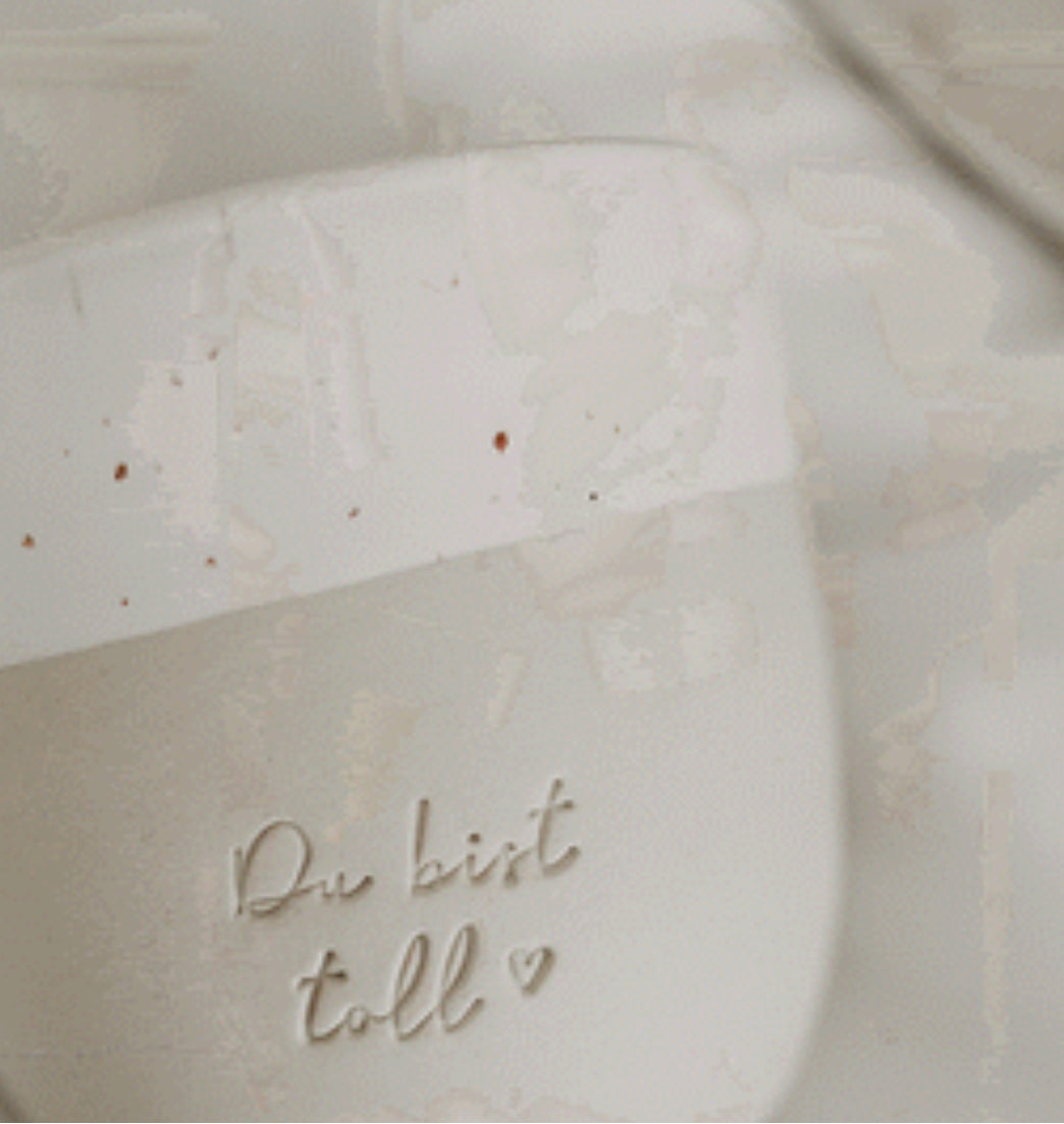 Eulenschnitt kleiner Becher 🤍 du bist toll 🤍 Limited Edition