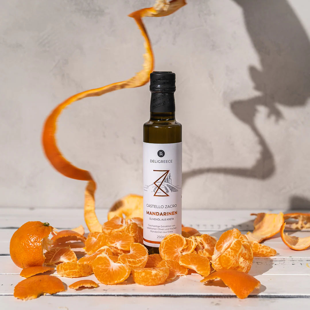 DeliGreece Castello Zacro Olivenöl MANDARINE