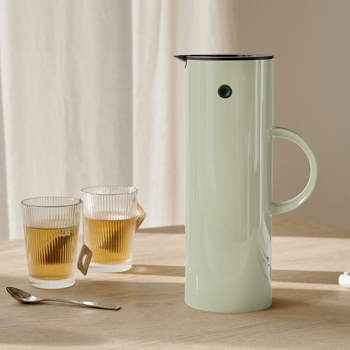 Stelton Thermoskanne EM 77. Sand NEU Sonderpreis