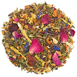 Heckenrose -Kräutertee natürlich aromatisiert Orange-Rose Geschmach. NEU!