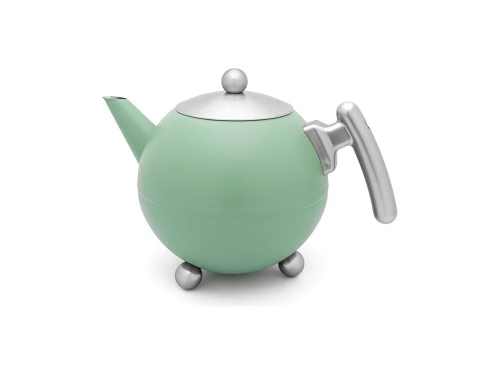 Teekanne Duet® Bella Ronde 1,2L grün matt. Neu