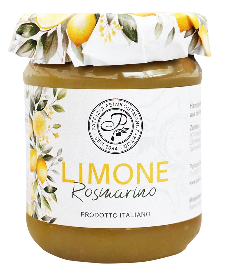 Limone Rosmarino Sizilianischer Fruchtaufstrich
