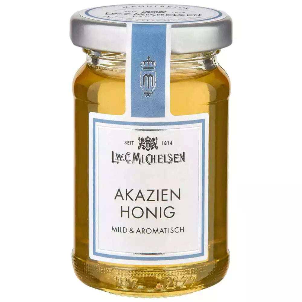 Akazien-Honig: Mild und flüssig, mit einem zarten, blumigen Geschmack