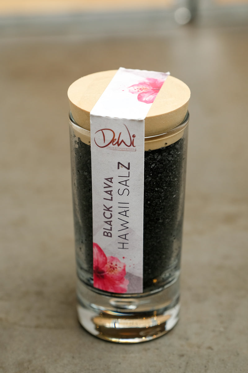 DeWi Black Lava Hawaii Salz