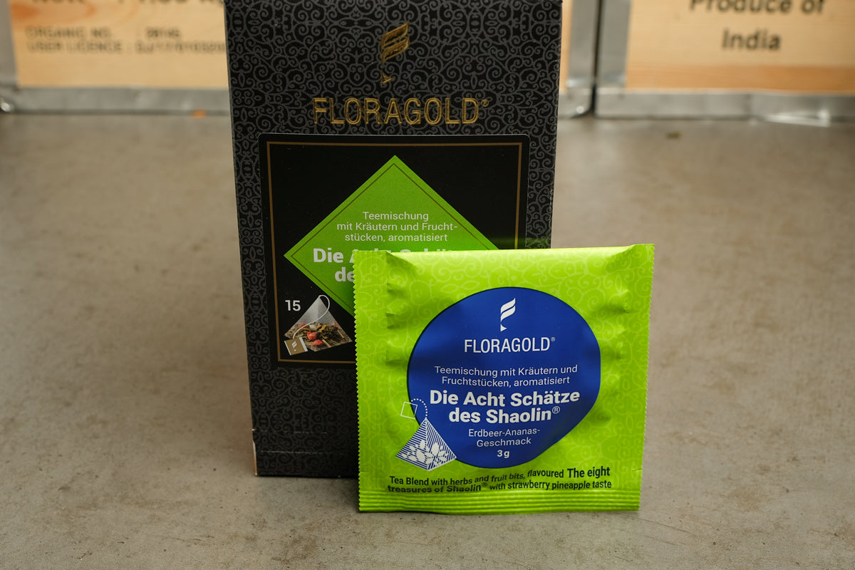 Grüner Tee – 8 Schätze des Shaolin