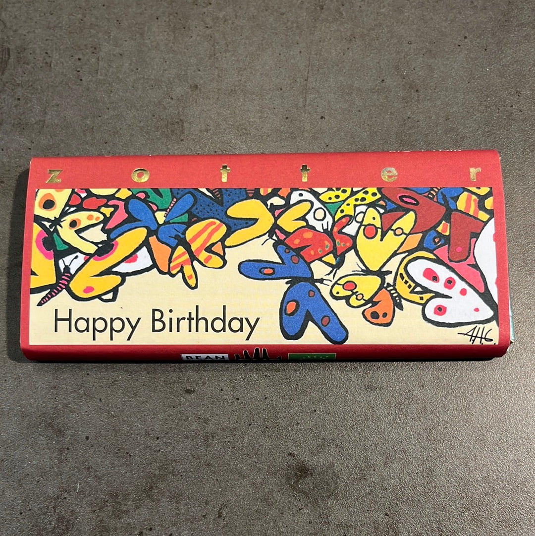 Zotter Happy Birthday