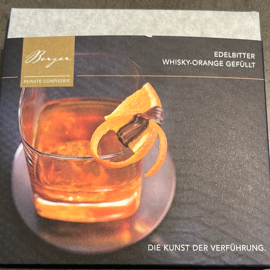 Berger Edelbitter Whisky-Orange gefüllt