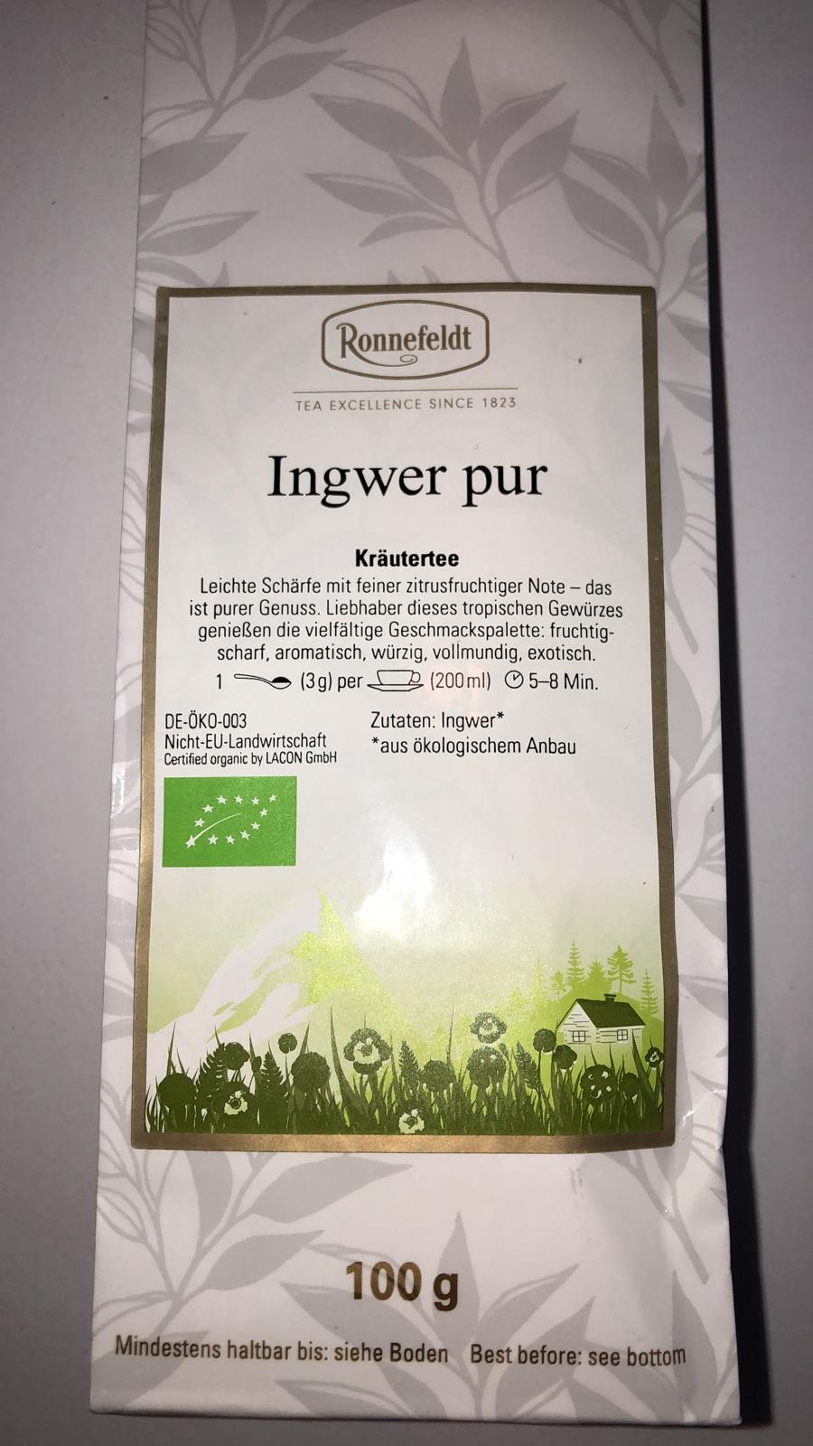 Ingwer pur BIO