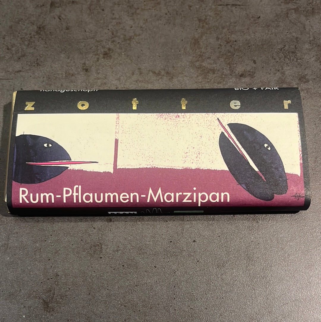 Zotter Rum-Pflaume-Marzipan