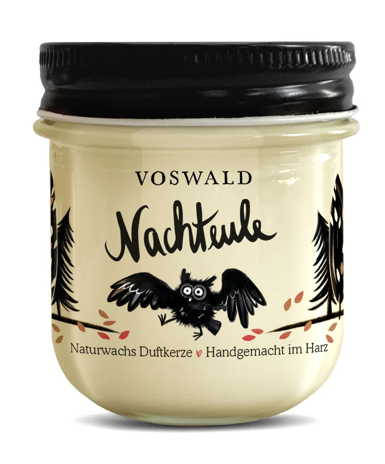 VOSWALD Nachteule Duftkerze