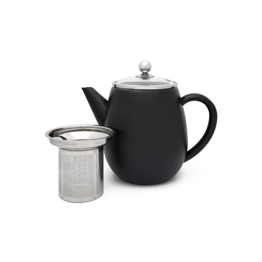 Teekanne Duet® Eva 1,1L Diverse Farben NEU. Doppelwandig