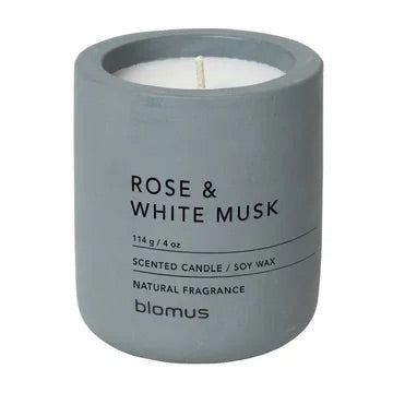 Blomus Rose & White Musk Duftkerze