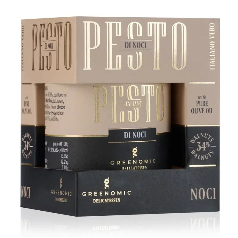 Greenomic Pesto&Cream  Italienisches Walnusspesto  NEU!
