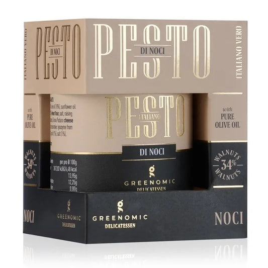 Greenomic Pesto&Cream  Italienisches Walnusspesto  NEU!