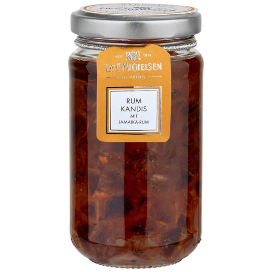 Brauner Rumkandis mit Jamaika-Rum – Perfekt für kräftige Tees