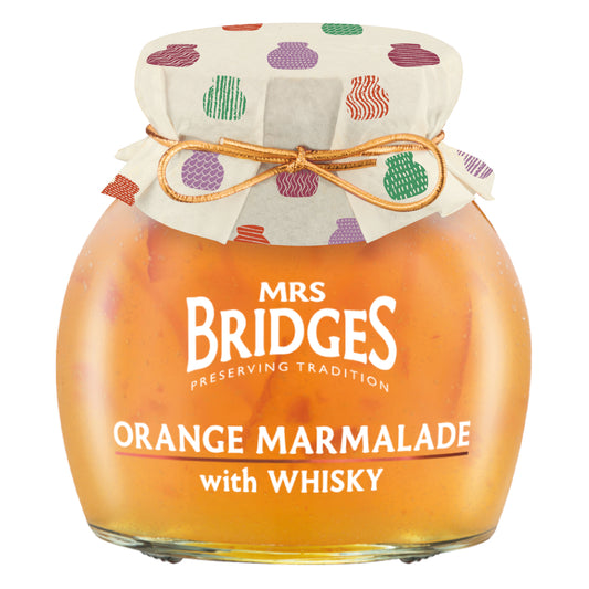 Mrs Bridges – Orange Marmalade with Whisky 340g