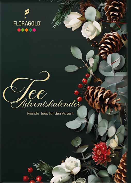 Floragold Tee- Advendskalender Booklet