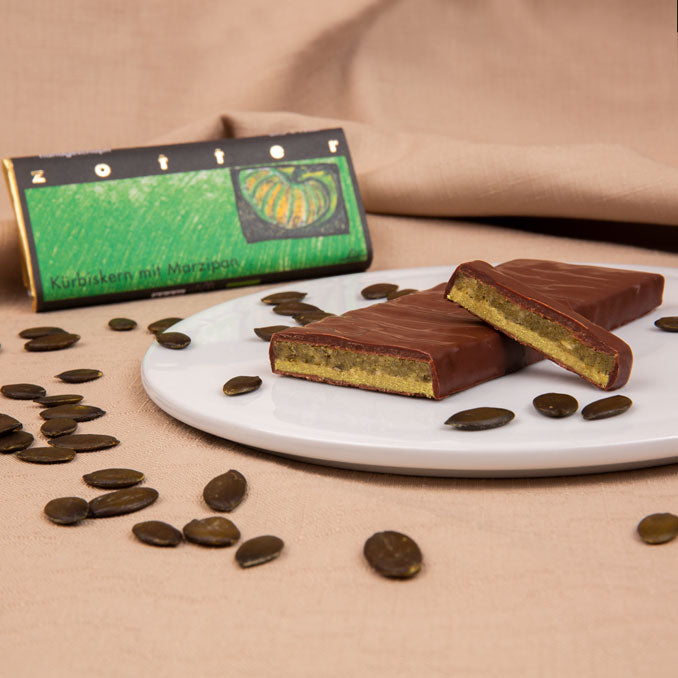 Zotter Kürbiskern mit Marzipan