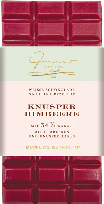 Gmeiner Schokolade Himbeer Knusper NEU!