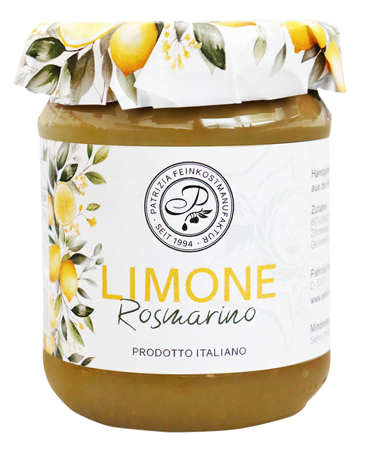 Limone Rosmarino Sizilianischer Fruchtaufstrich