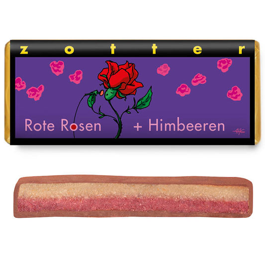 Zotter Rote Rosen Himbeeren BIO