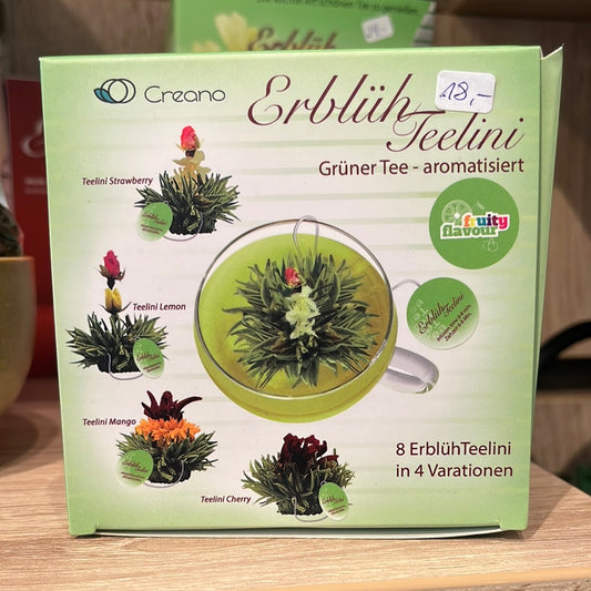 Erblüh Tee Mischung 8 Stück4 Variationen
