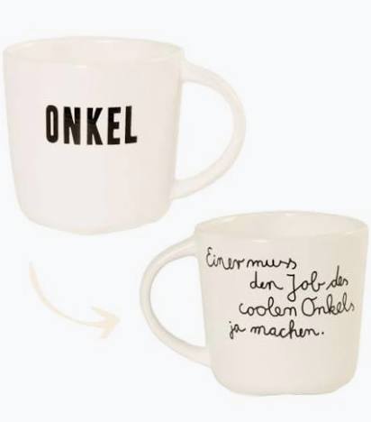 Good old friends Tasse "Onkel" - Einer muss den Job des coolen Onkels ja machen