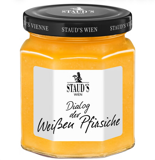STAUD‘S Limitierter Weißer Pfirsich - Fruchtaufstrich, 250 g