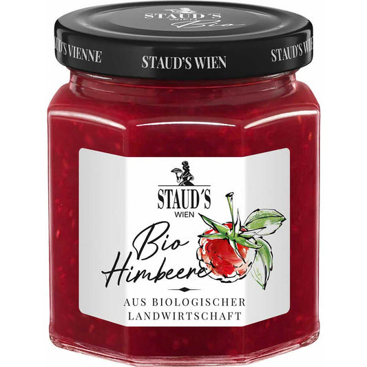 Bio - Himbeere Konfitüre, 250 g Verführerisch fruchtig