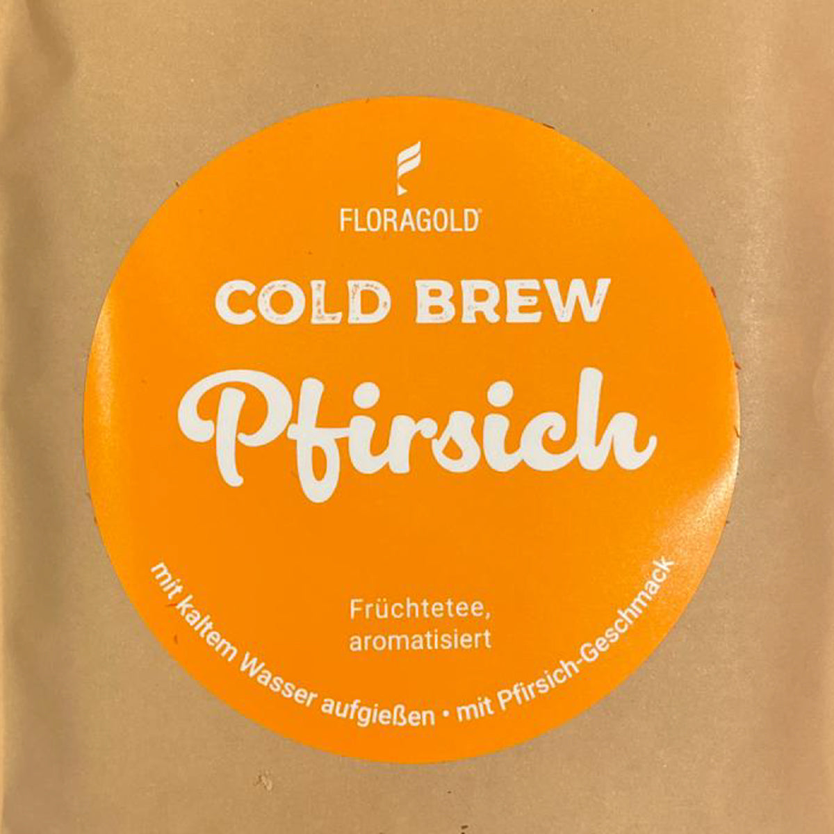 Cold Brew Pfirsich natürlich, Zippbeutel