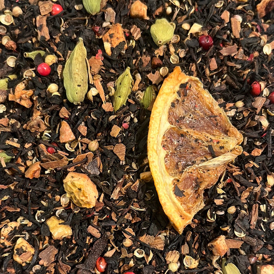 Orangenplätzchen  Schwarztee Mischung Neu