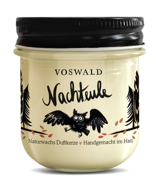 VOSWALD Nachteule Duftkerze